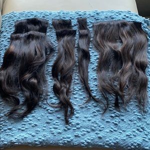 Clip-in hair extensions